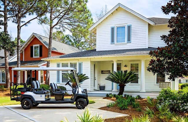 STUNNING LAKE&GOLF COURSE VIEW-6 seat golf cart~FREE ACTIVITIES, Pool&Hot tub