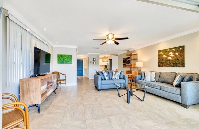 Stunning Luxury canal front villa "Sea Oats" across the street from the beach!