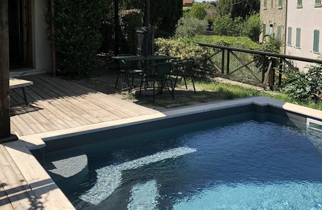 Stunning private villa with A/C, private pool, WIFI, TV, patio and panoramic view, close to Cort.