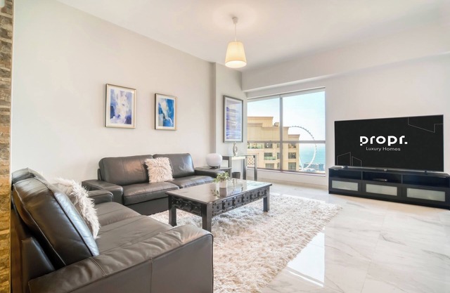 Stunning Views | 300m from JBR Beach |Spacious 2BR
