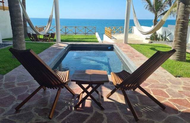 Stunning views! Private 3 bedroom OCEANFRONT home with small pool