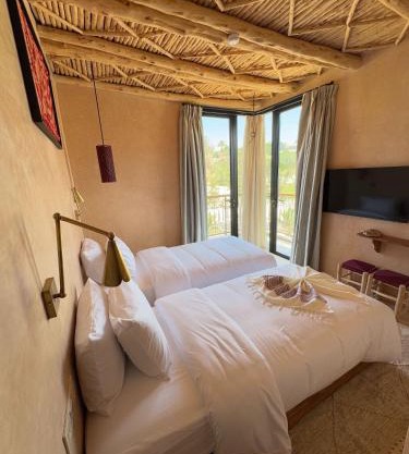 Styling Twin Room with private bathroom in Agadir