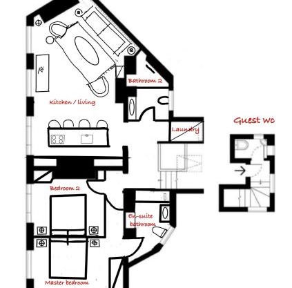 Stylish 2 Bedroom Apartment near Oxford Street