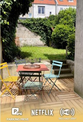 Suite Plénitude, appartement proche vieille ville rez de jardin