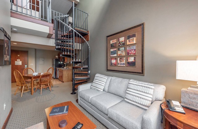 Suites at Silver Tree A311: One Bedroom King Suite with Loft and Lake View!