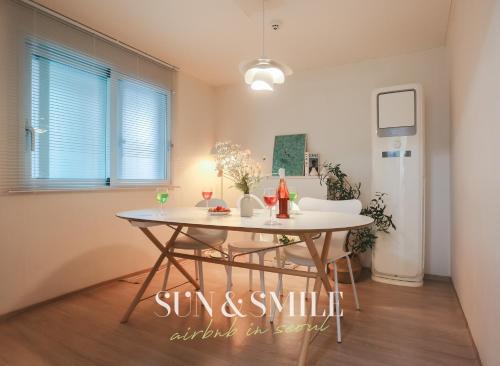 Sun&Smile - 20min to Gangnam, 30mins to Hongdae, 2 bedroom, max 7pax