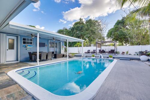 Sun-Soaked Home with Pool in Lauderdale Lakes!
