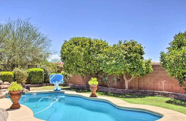 Sunny Phoenix Abode w/ Pool, Grill & Fire Pit