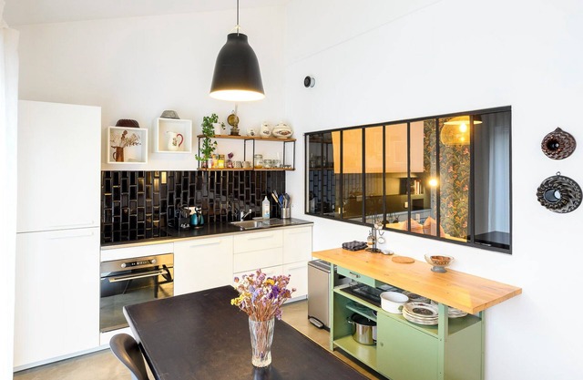 Superb indus-style apartment 10min from Strasbourg
