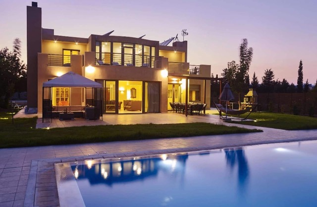 Superb Luxury Holiday Villa Rental in Rhodes - Afandou - sleeps up to 12 Guests