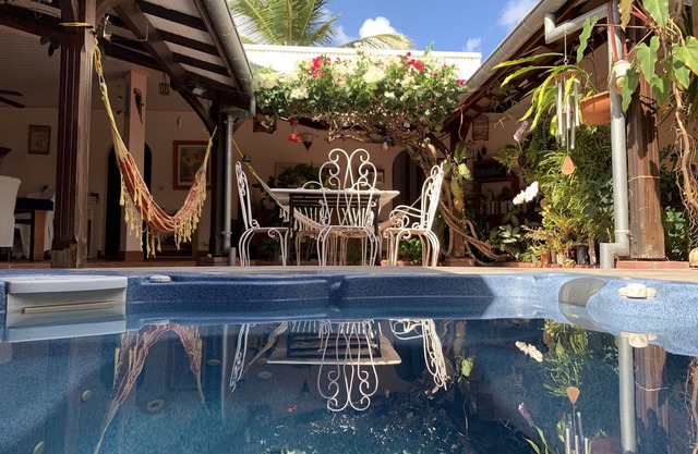 Superb Zen patio, ideal beach and spa location
