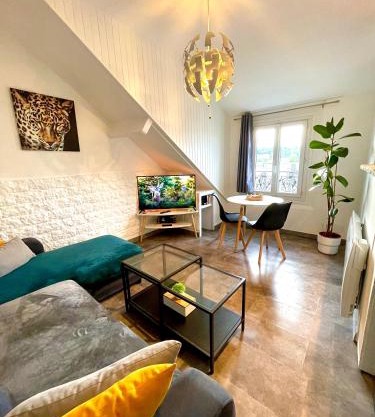 Superbe Appart entier au pied de la Gare RER, à 15 min de Paris & Orly