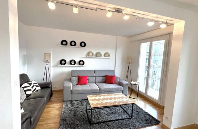 Superbe Appartement en Centre-ville, 20 min de Paris, 5 min Denghien