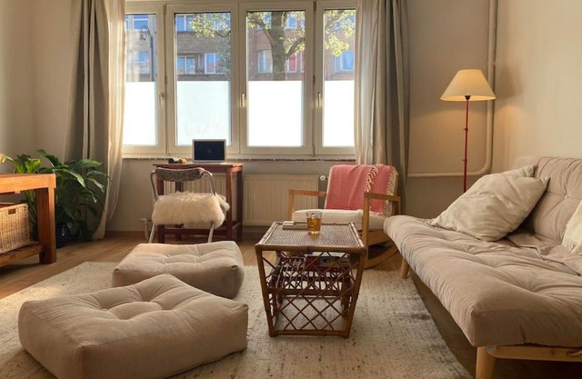 Superbe appartement avec jardin, sauna et jacuzzi