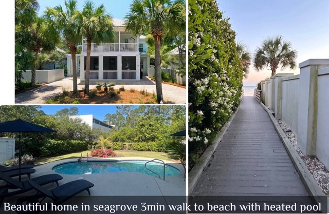 Surfer Rosa- Private Pool- 8 Bikes- Walk to Beach!