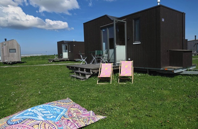 Sustainable overnight experience in the Green Tiny House Nature on the North Sea