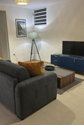 T2 palme bleue pour 4 personnes au diamant