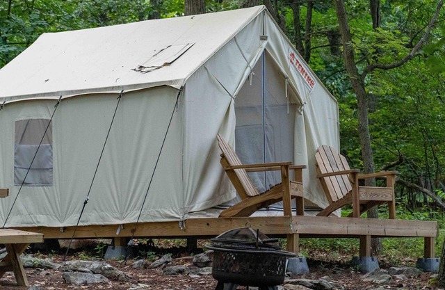 Tentrr State Park Site - WV Cacapon State Park - Site H (2.7 miles past Cacapon