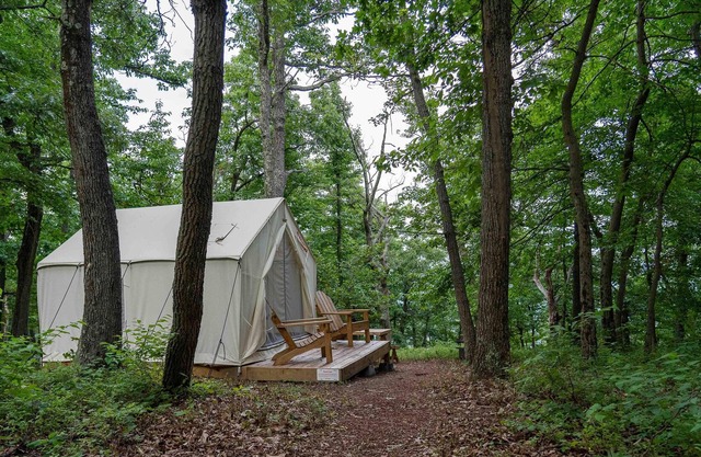 Tentrr State Park Site - WV Cacapon State Park - Site G (2.6 miles past Cacapon