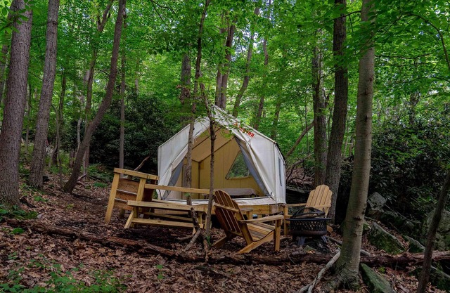 Tentrr State Park Site - WV Cacapon State Park - Site F (2.3 miles past Cacapon