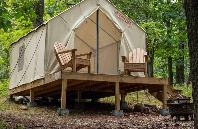 Tentrr State Park Site - WV Cacapon State Park - Site C (1.8 miles past Cacapon