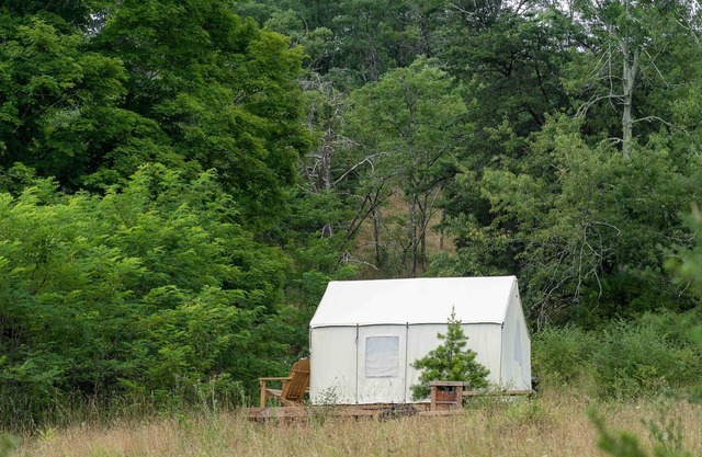 Tentrr State Park Site - WV Lost River State Park - Site F - Single Camp