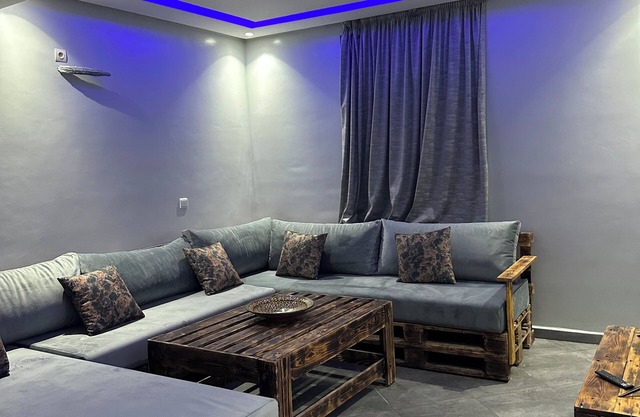 Terrific apartment with WiFi in sunny Tamraght with a view of the sea and hills