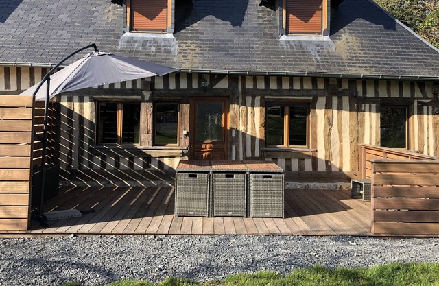 The barn at the Du Val gites in the Honfleur region