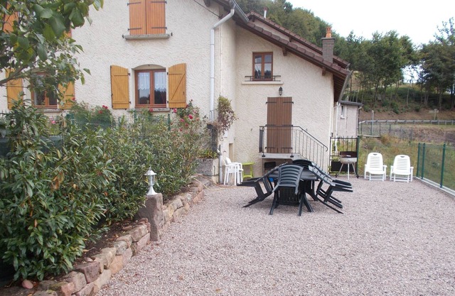 The cottage of the castle near Gérardmer