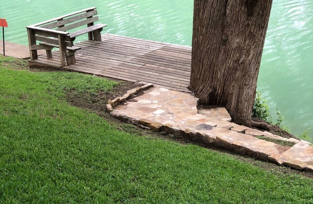 The Escape.On the Guadalupe River.