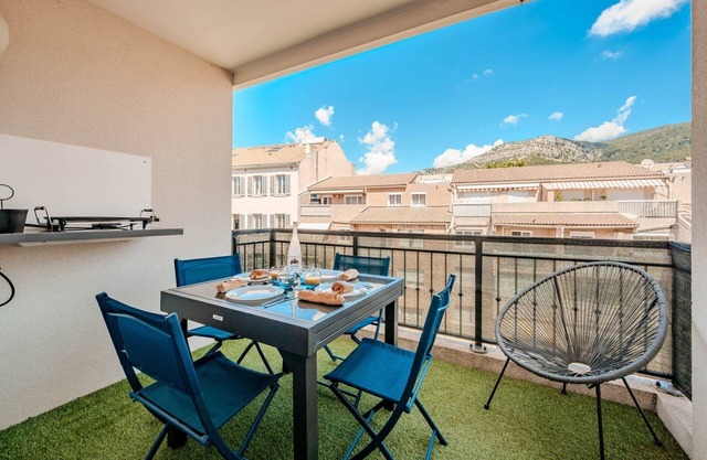 The Neroli T2 top floor with terrace and garage