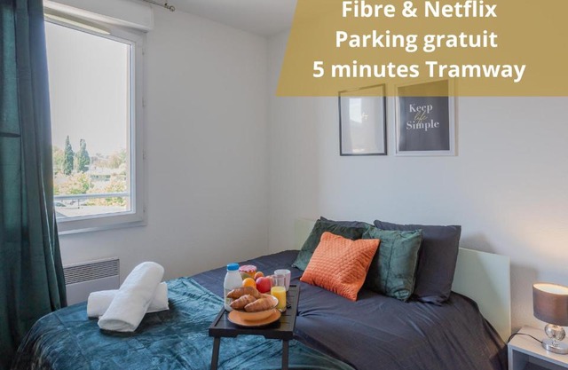 The one - Cosy T2 Check-in 24/24 Fibre Parking