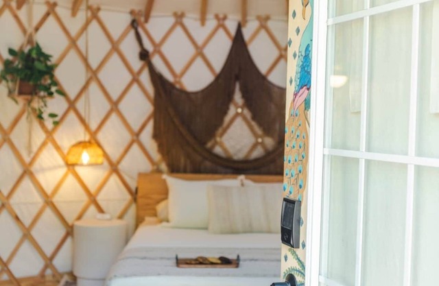 The Peacock Yurt