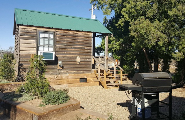 The Roadrunner Tiny Cabin at Palo Duro