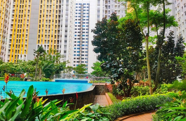 The Studio Furnish Springlake Summarecon BCBD with an Amazing View for Healing