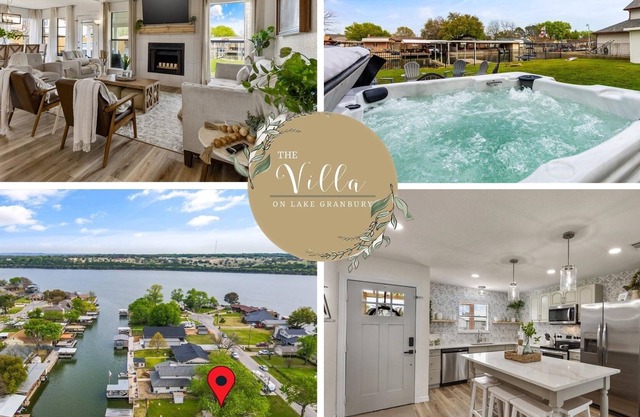 The Villa On Lake Granbury w/ Hot Tub, Sleeps 10