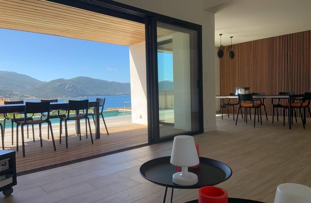 The WHITE Villa on the Gulf of Lava near Ajaccio
