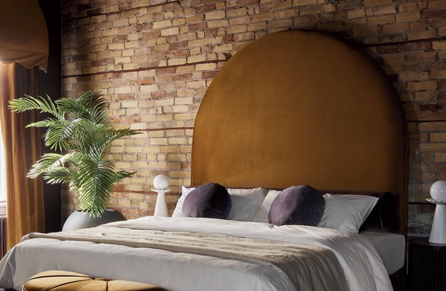 This spacious flat is by far the most romantic suite in Hotel Julie—perfect for lovers.