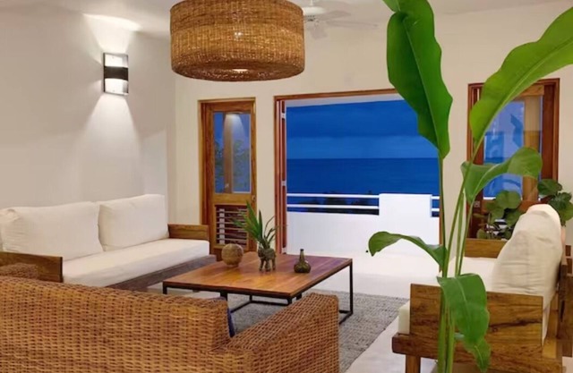 Three Bedroom Oceanfront Ecoluxe Haven in Treasure Beach Jamaica
