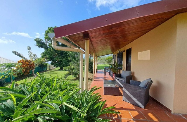Ti' Chalet 2 pers North Caribbean, close to beaches and mount Pelée