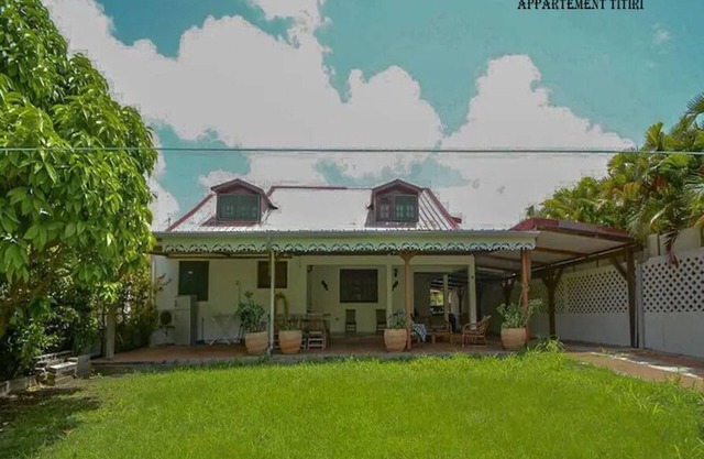 TITIRI apartment with terrace and garden