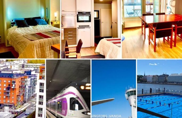 To LuxStudio KARNEOLI From Helsinki Airport 6 min, to City 27min, Free Parking in Kivistö