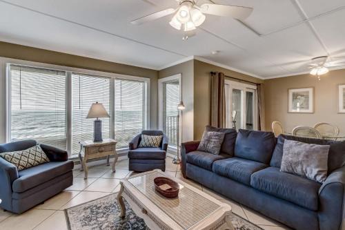 Top floor Oceanfront condo that has spectacular ocean views and sunrises. This condo sleeps 6.