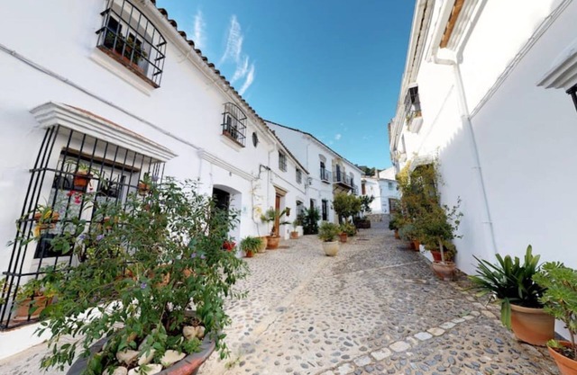 Traditional 18th century house with courtyard & pool in historic pueblo blanco