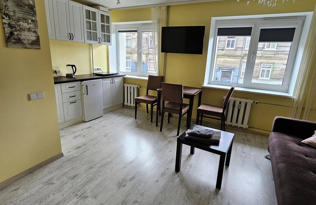 Tranquil 1-bedroom apartment in Ventspils with WiFi