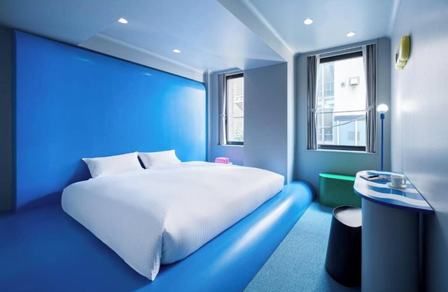 Tranquil Waters room @ Tokyo Street Art Hotel