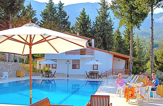 Turkey mediterranean cost villa in Beycik with sea forest mountain view