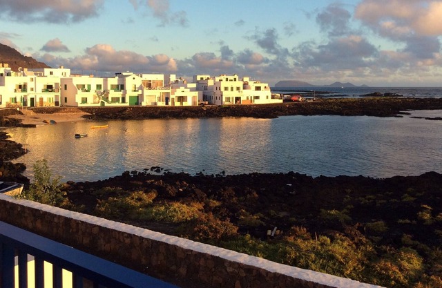 Two bedroom apartment in Orzola on the sea front with terrace