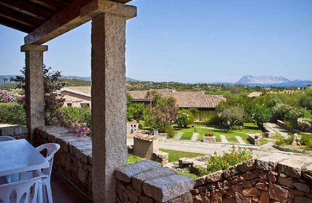 Two room apartment with terrace and garden.