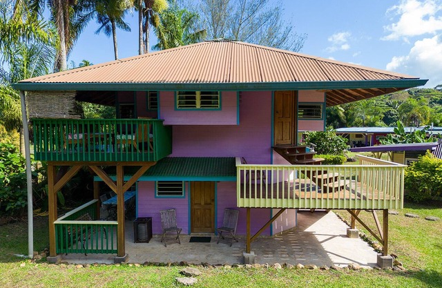 Two story bungalow in Haapiti, Moorea